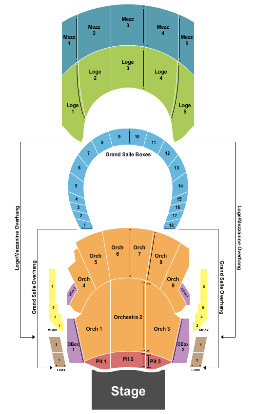 The Met Cirque du Soleil Seating Chart